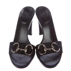 NWOT GUCCI HORSEBIT SLIDE SANDALS - SZ 8.5